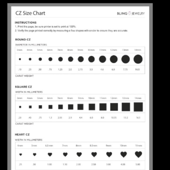 14k Solid White Gold 5mm Clear CZ Stud Earrings - Picture 2 of 2