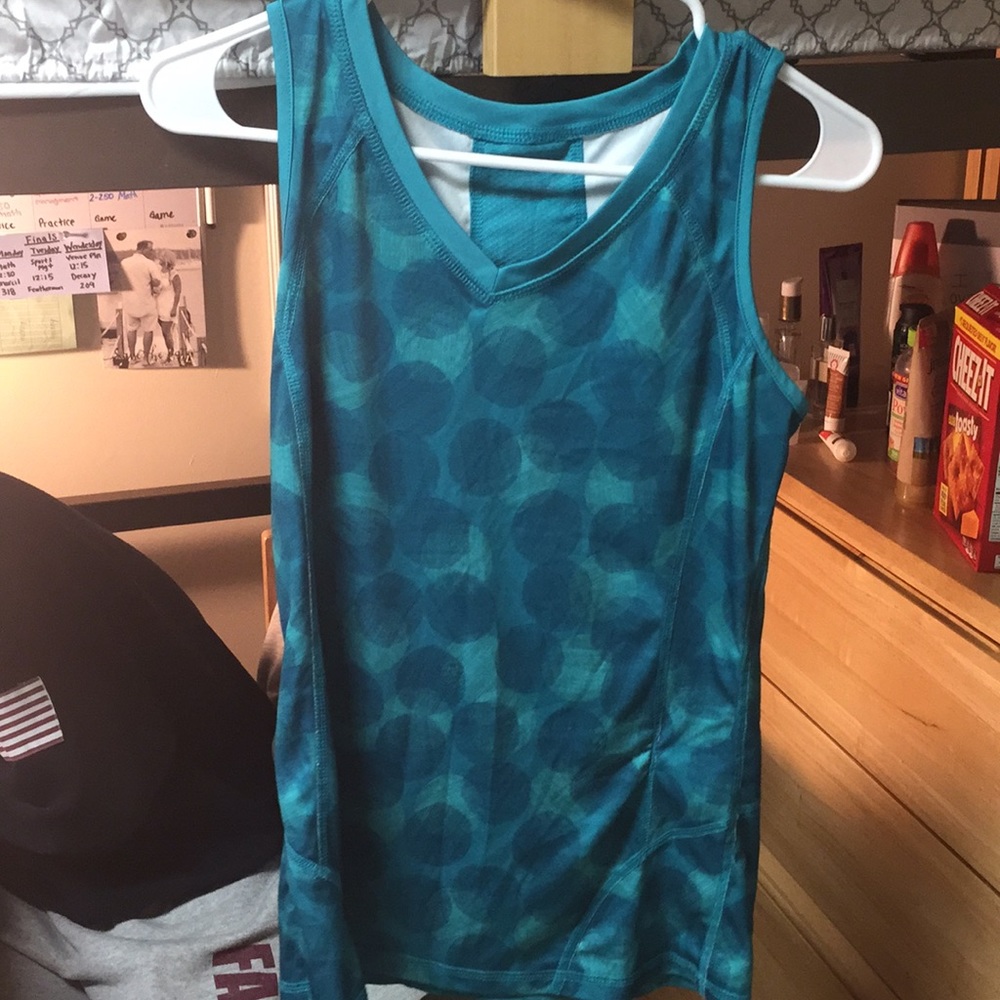 Teal Workout shirt