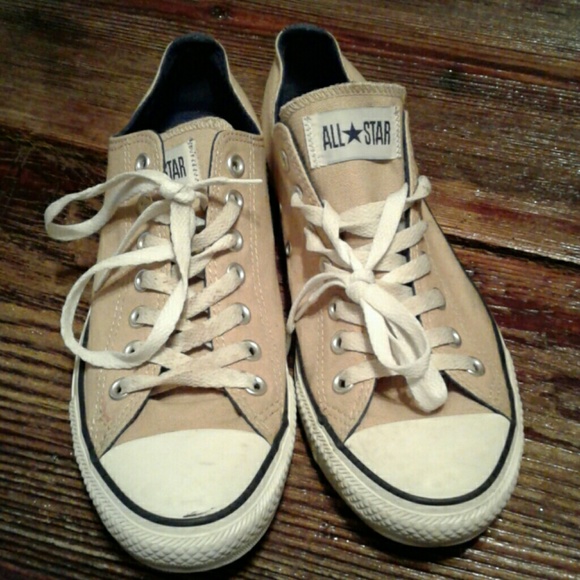 Converse Other - Tan Converse Men's size 9 (Women's size 11)