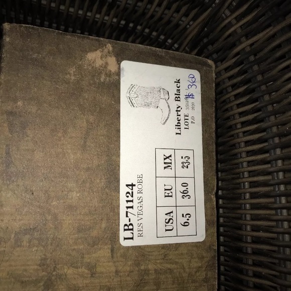 Liberty Black Fringe Boots - Picture 3 of 5