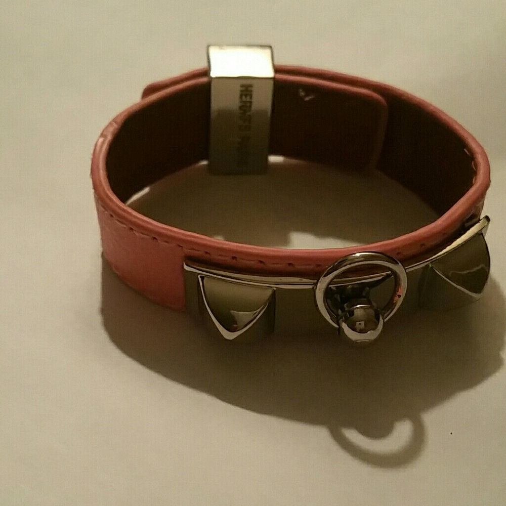 Pink and Silver Bracelet