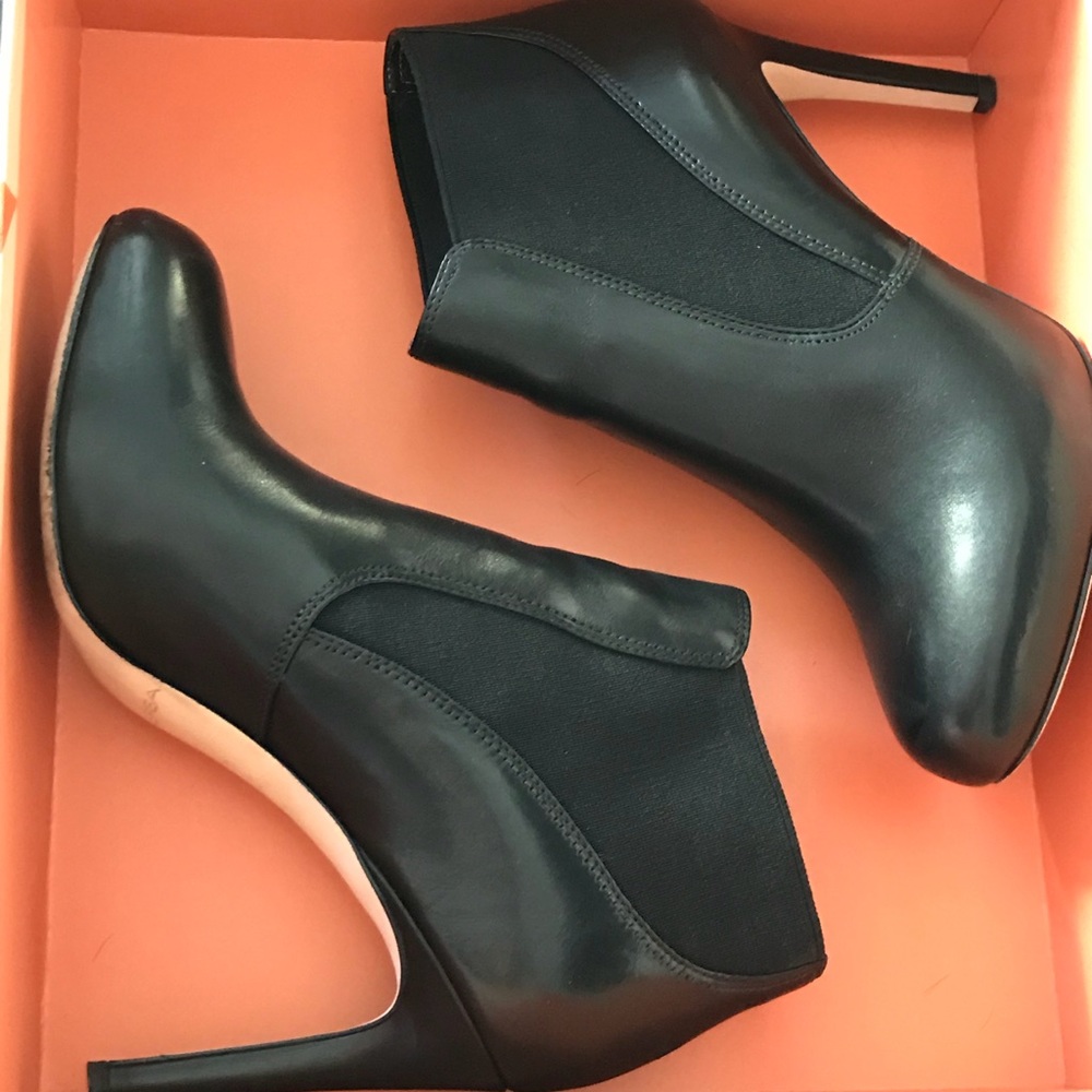 Via Spiga Genuine Leather Booties