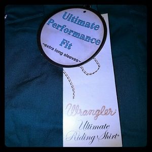 Wrangler women's ultimate riding pearl snap shirt