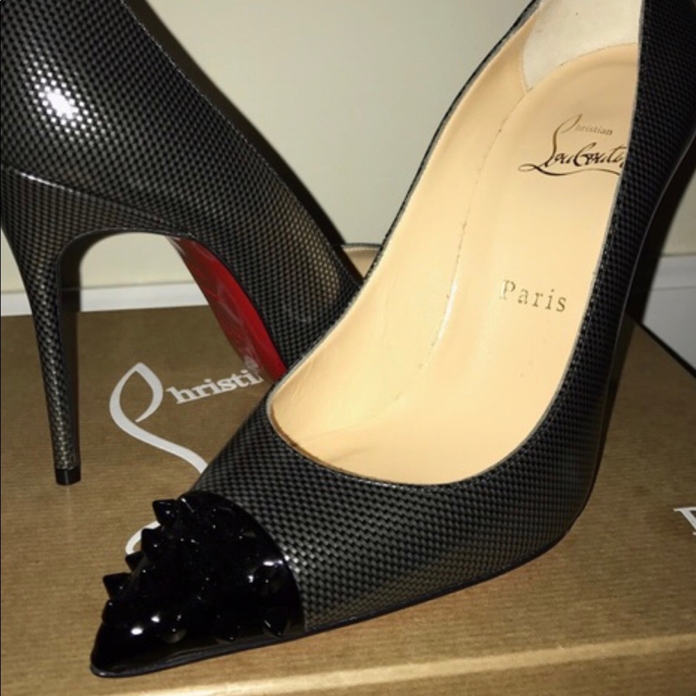 New Christian Louboutin - Geo Pump Specchio -37.5