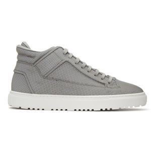 ETQ GREY REFLECTIVE PYTHON MID NWT AUTHENTIC