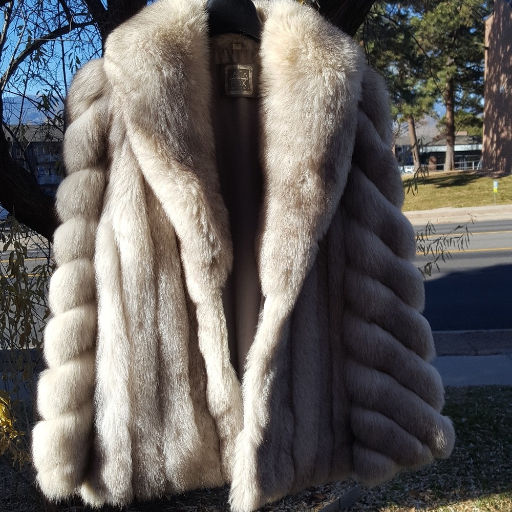 Saga Fox Fur Coat
