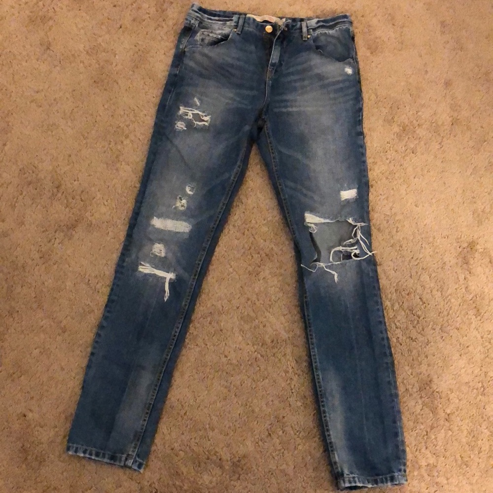 Zara Trafaluc Boyfriend Jeans