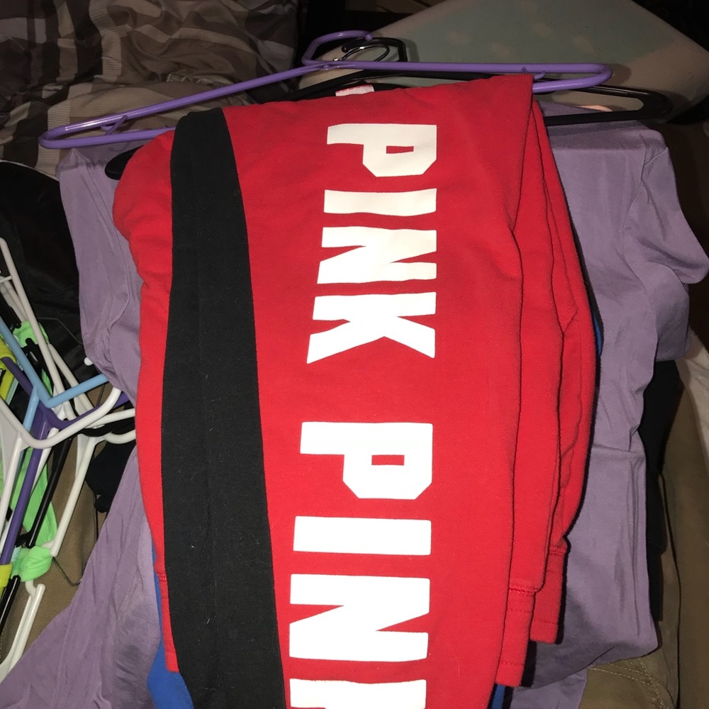 Pink sweats