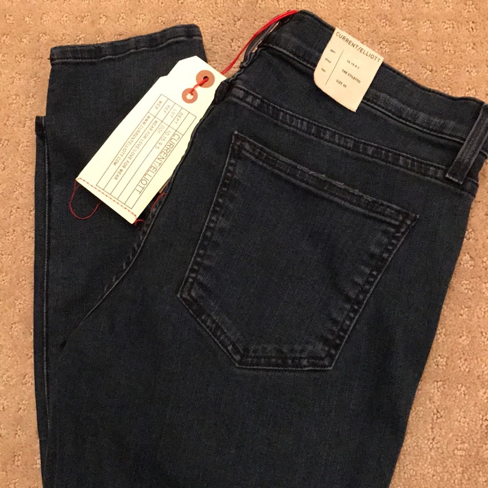 Current/Elliott "The Stiletto" SkinnyJean size30