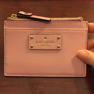 NWT Kate Spade Grove Street Card Holder pinkbonnet