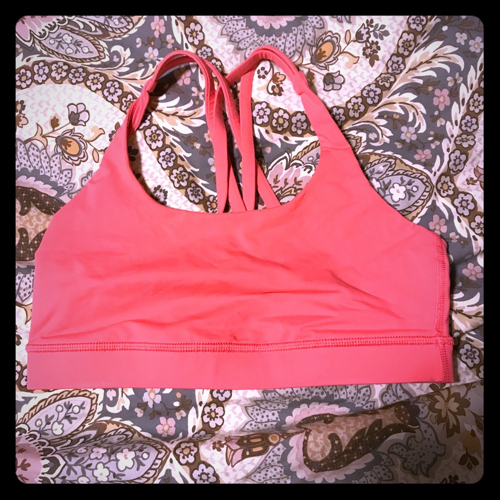 Lululemon Pink Sports Bra