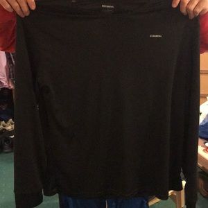 Black long sleeved tee