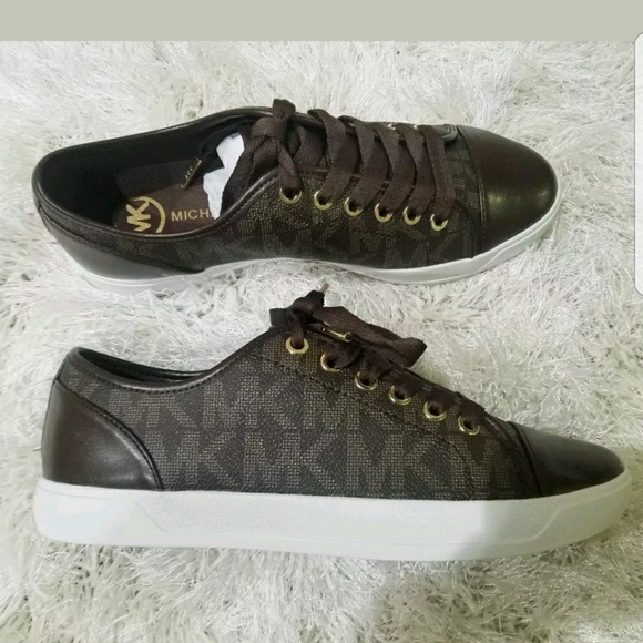 Michael Kors MK Signature City Sneakers 9.5 - Picture 3 of 6