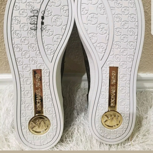 Michael Kors MK Signature City Sneakers 9.5 - Picture 4 of 6