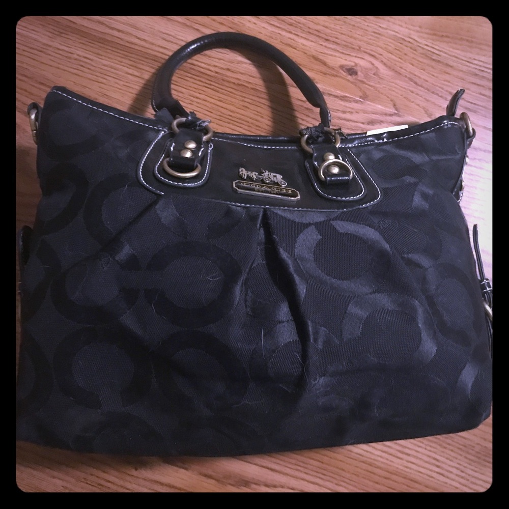 Black Coach Purse