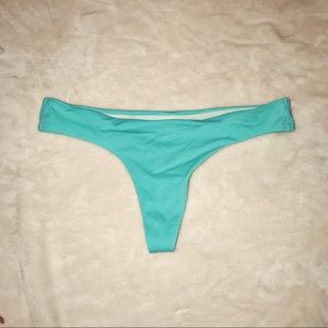 3 Victoria Secret thong bathing suit bottoms