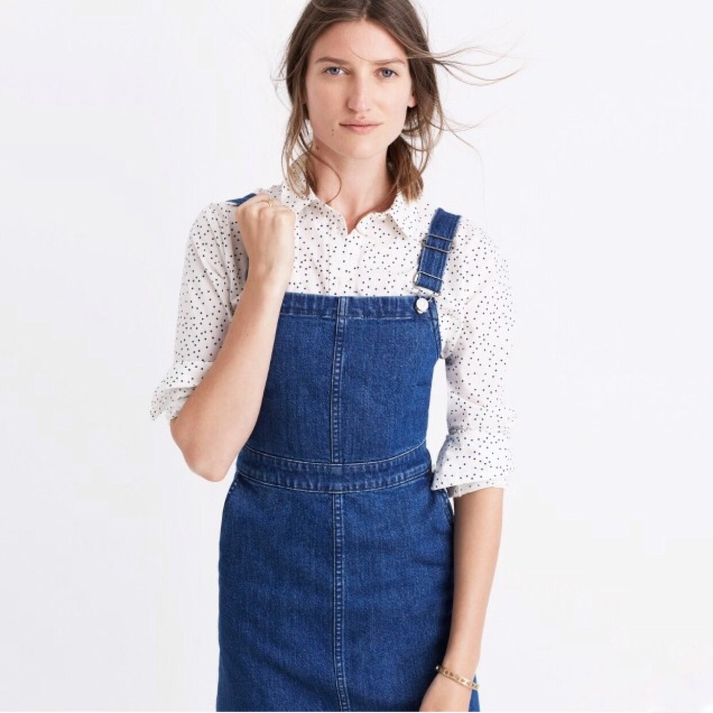 Madewell Denim Hillview Overall Dress - Picture 2 of 8