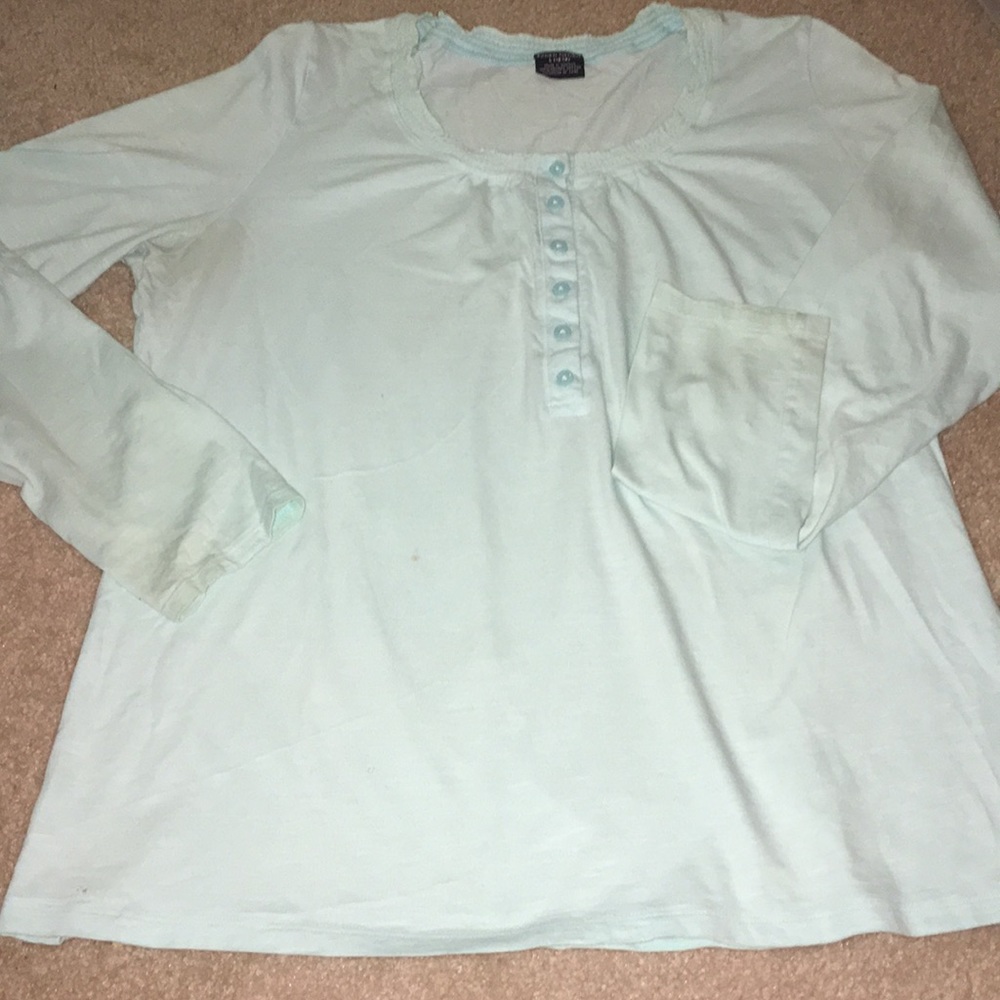 Real blue shirt