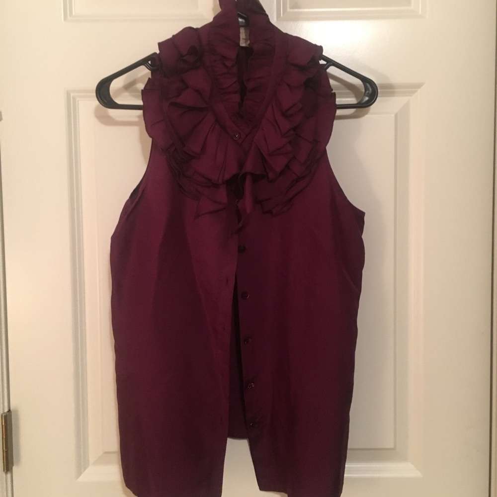 JCrew silk, sleeveless top