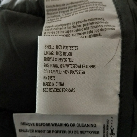 MICHAEL Michael Kors Packable Down Fill Coat sz M - Picture 8 of 8