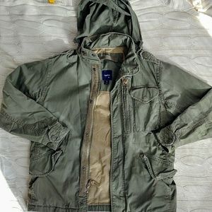 Gap khaki utility jacket