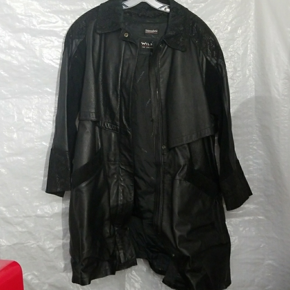 Wilson Leather Jacket Thinsulate - image 1