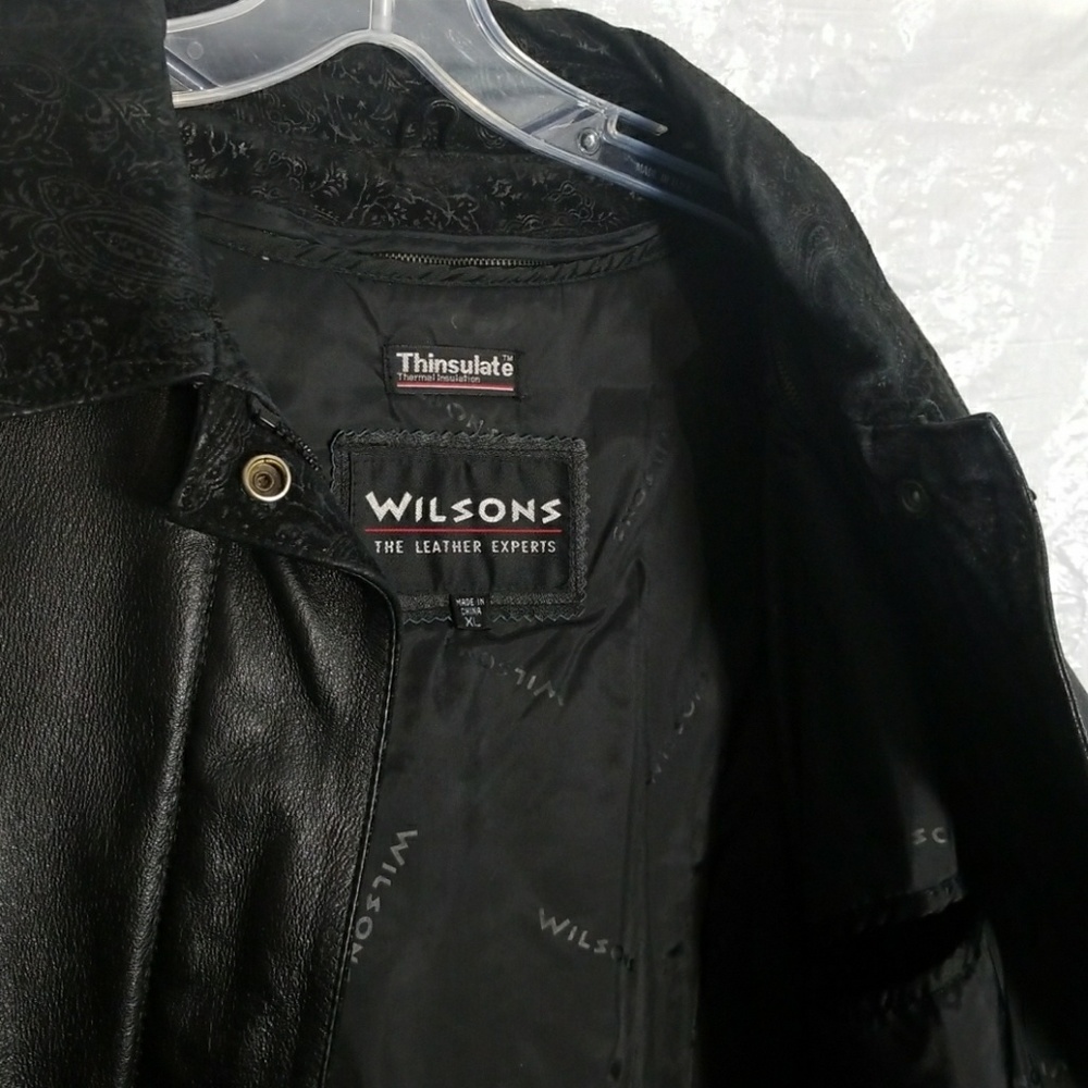 Wilson Leather Jacket Thinsulate - image 2