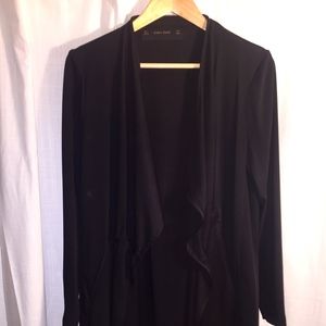 Zara Black Drawstring Jacket