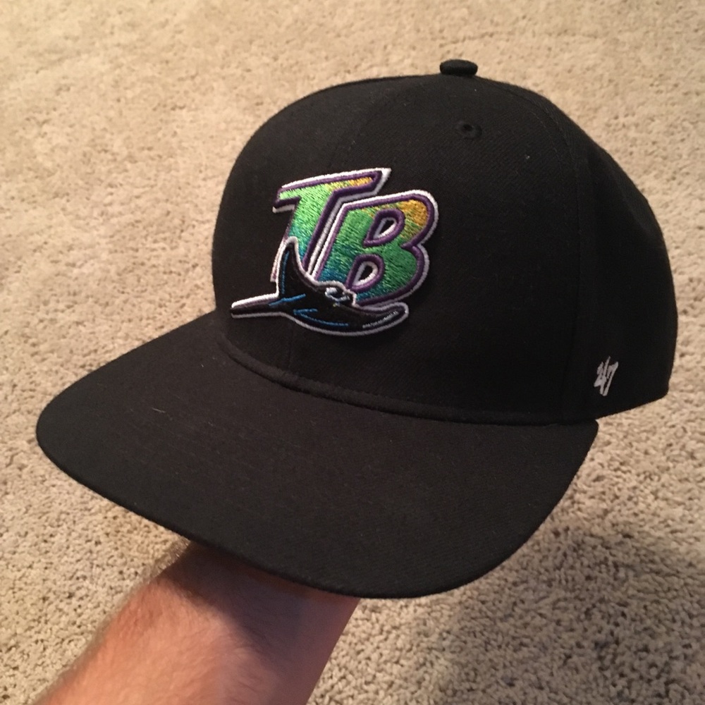 47 brand fitted Tampa Bay Rays hat size 7