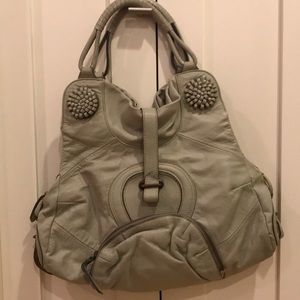 Pale Grey Bag from Anthropologie