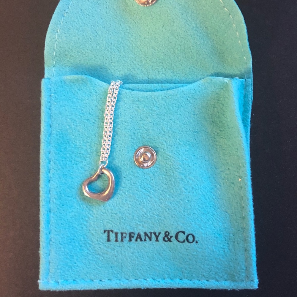 Auth Tiffany&Co. Elsa Peretti Open Heart Bracelet