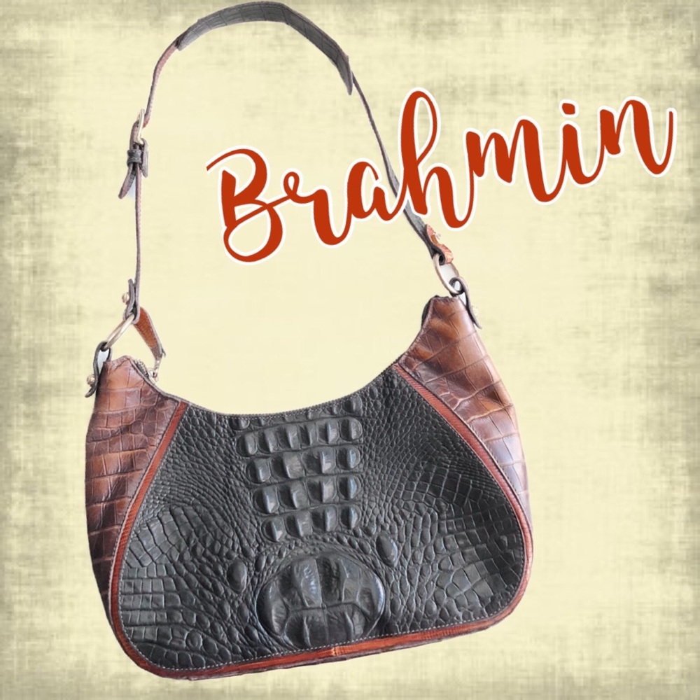 Brahmin Lacy Tri-Color Collection Shoulder Bag