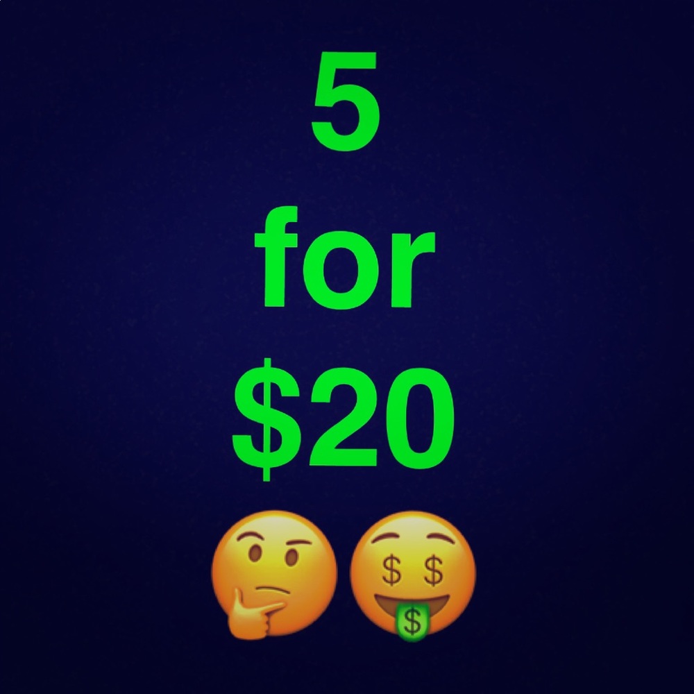 5 items of your choice