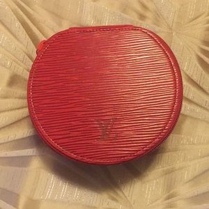 Authentic Louis Vuitton Epi Eclair Jewelry Case