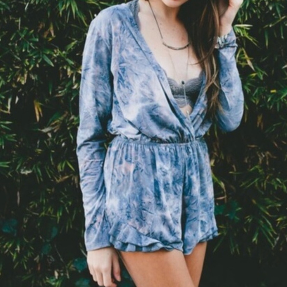 Tie-dye romper