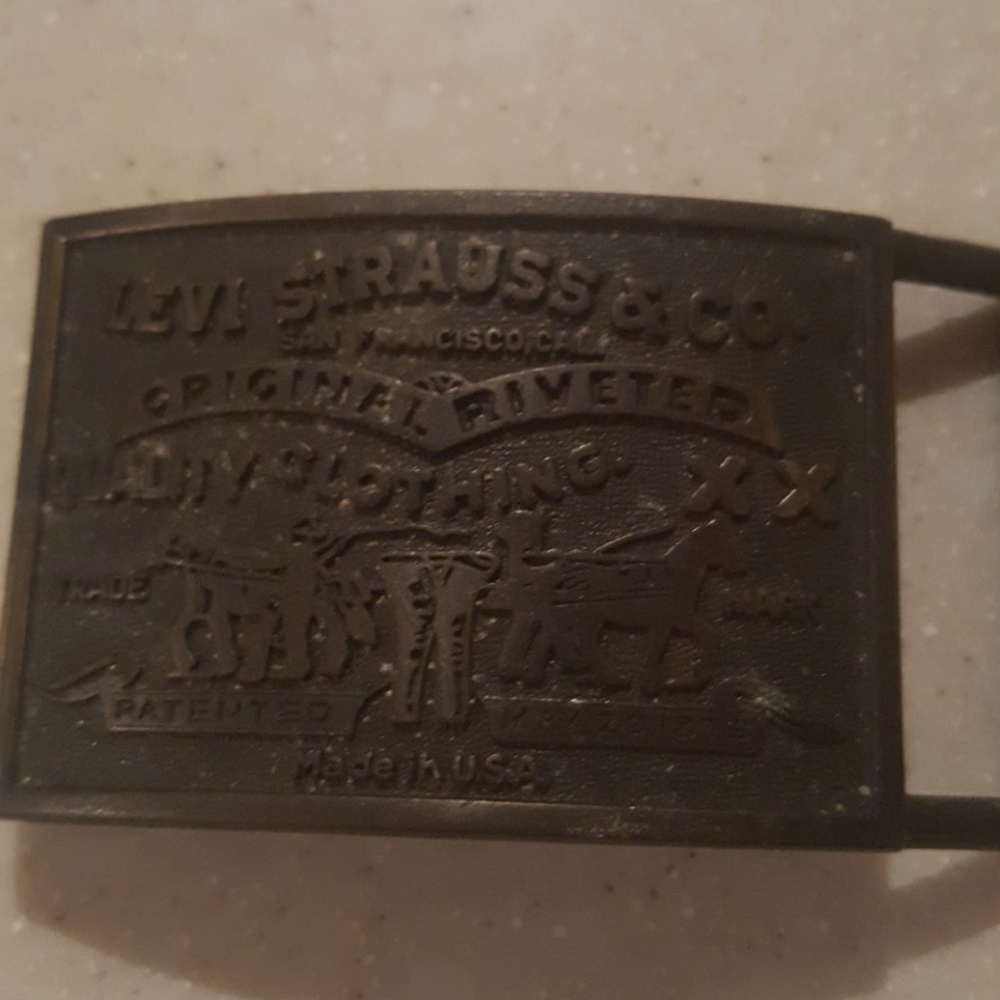 Levis belt buckle