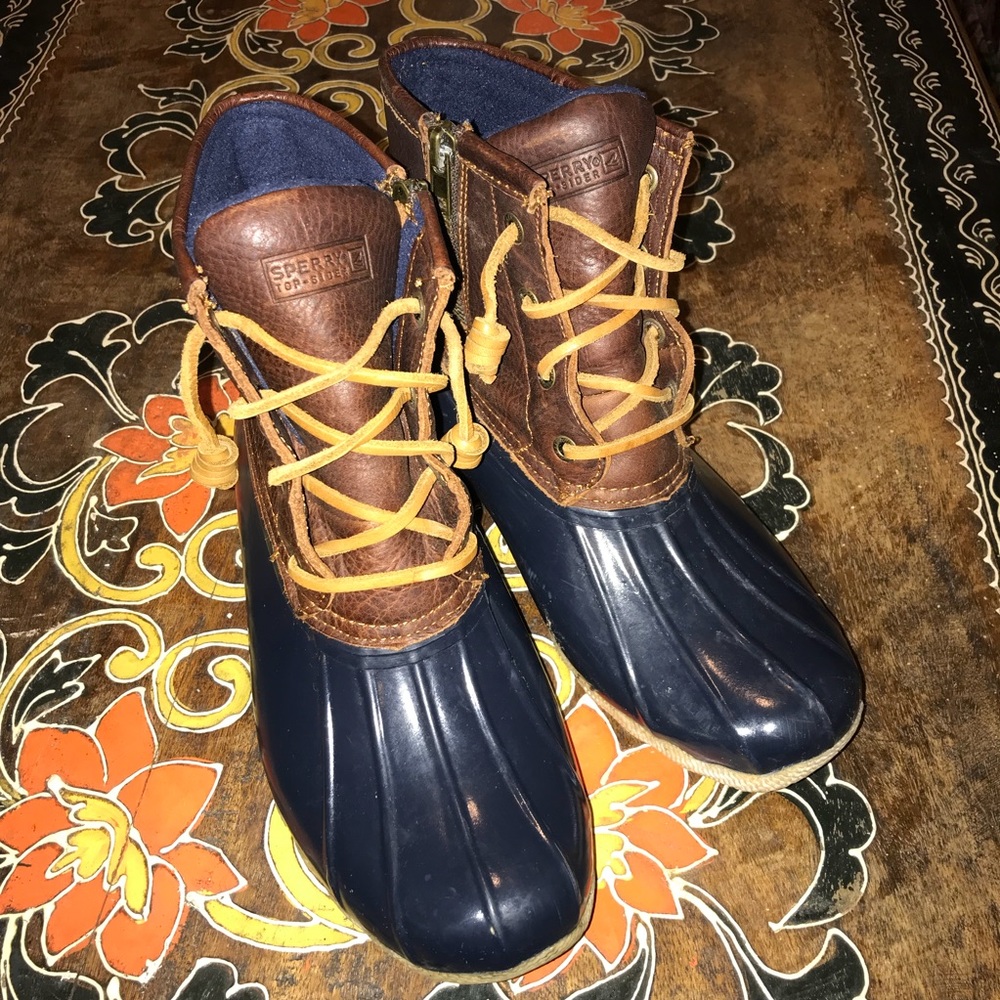 Sperry Duck Boots Size 7