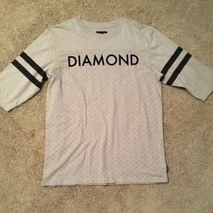 Diamond Supply Co. 3/4 sleeve shirt