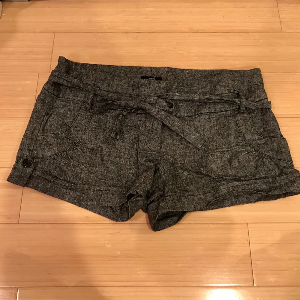Stoosh Grey Dress Shorts