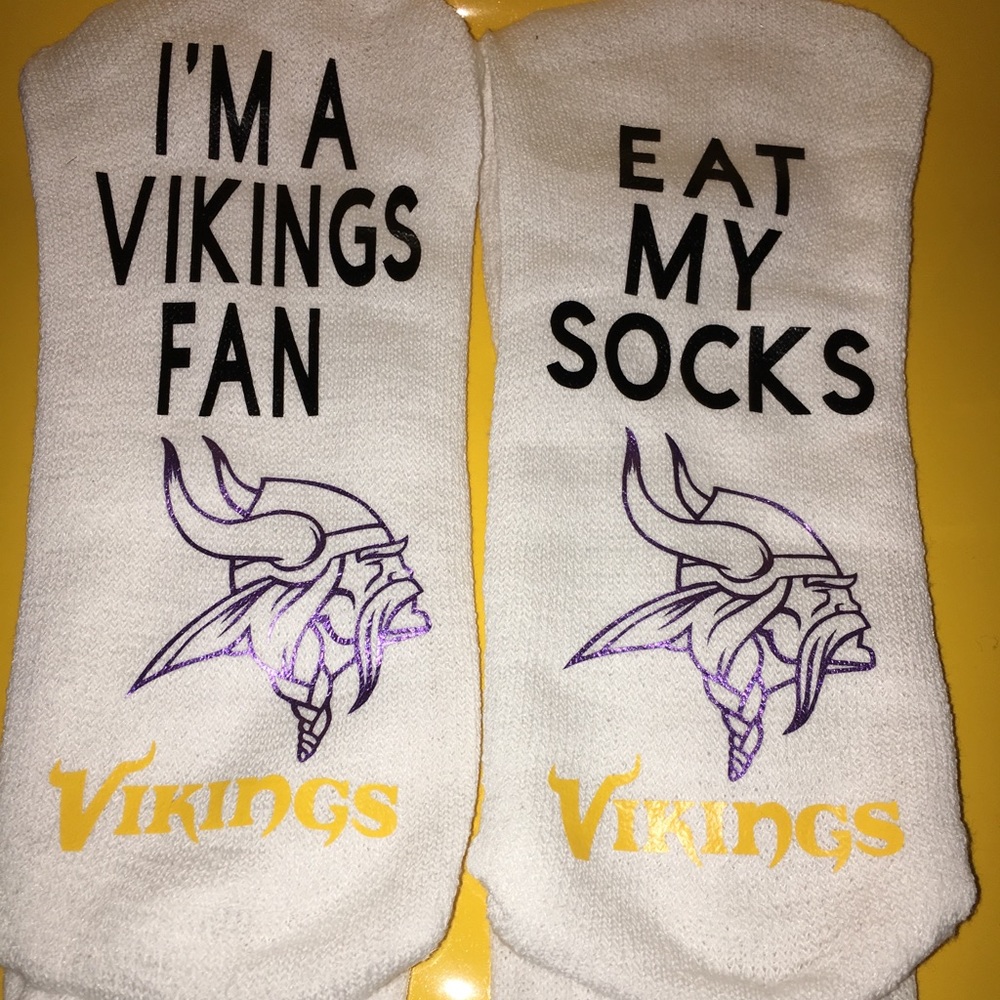 Men’s 🏈 Sports Tube socks Minnesota Vikings