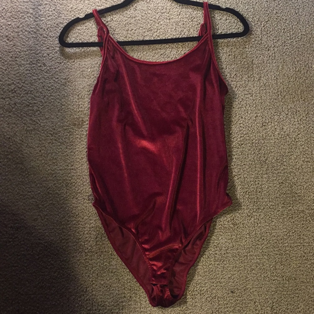 Charlotte Russe red one piece