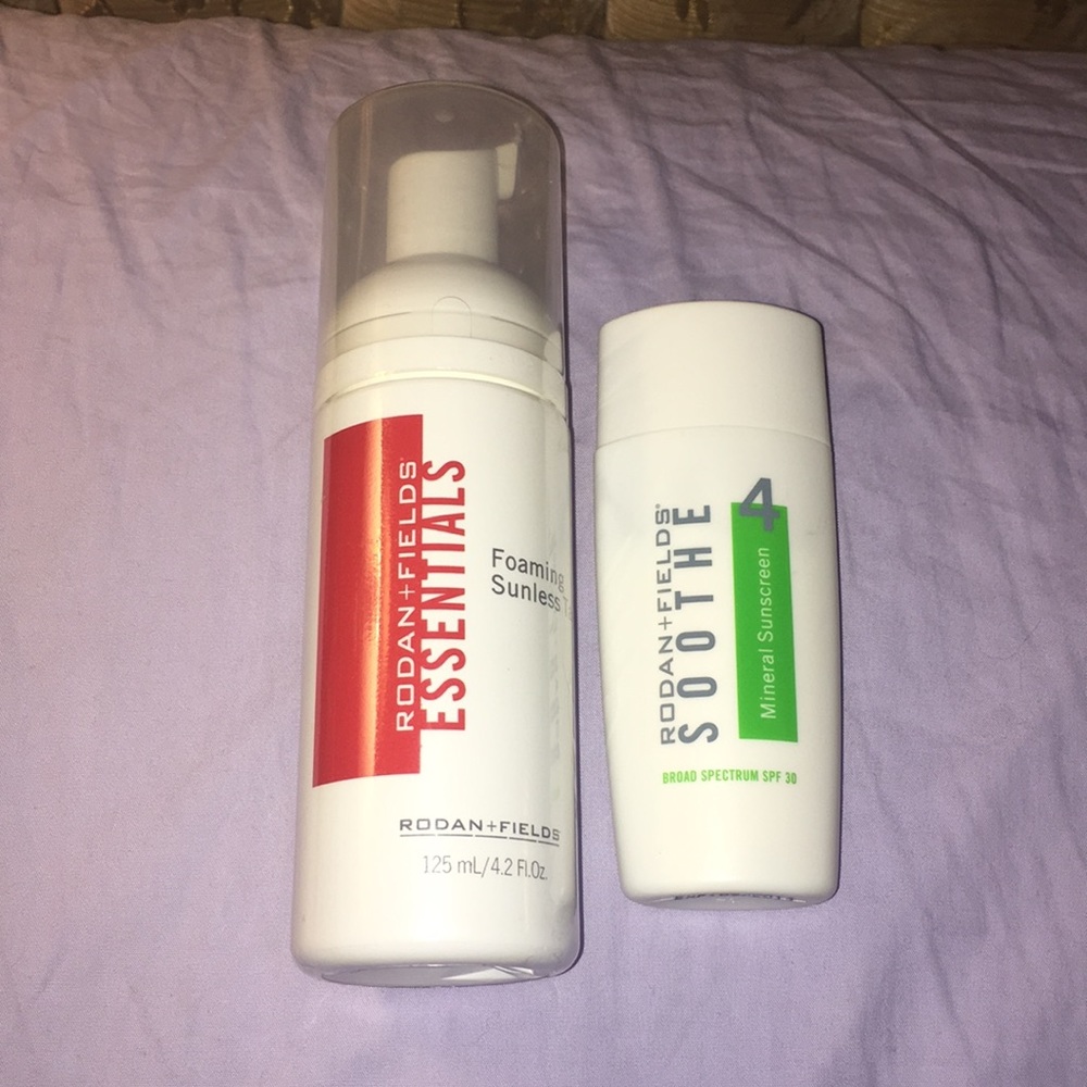 BRAND NEW bottles of Rodan and Fields Products!