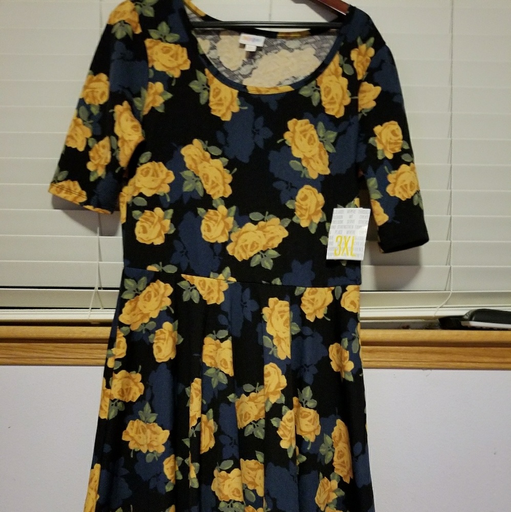 Lularoe Nicole rose dress