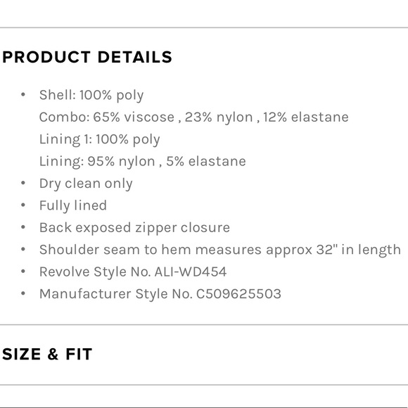 Amie Scoop Neck Dress in black and nude - Picture 6 of 6