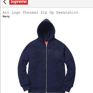 SUPREME ARC LOGO THERMAL JACKET