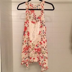 Floral Free People Tank