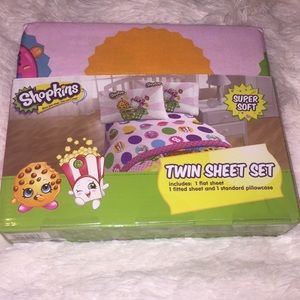 ✨NEW SHOPKINS TWIN SHEET SET
