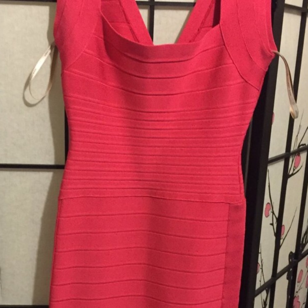 Authentic herve Léger dress from Nordstrom, only wore once , great condition