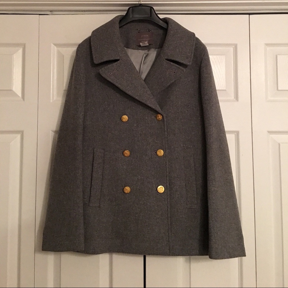 Classic J Crew Majesty Peacoat! Perfect Condition!