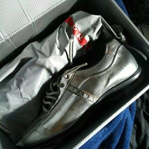 Prada Silver sneaker